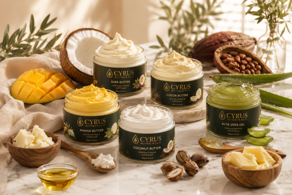 skincare butter and gels for sale in premium quality
